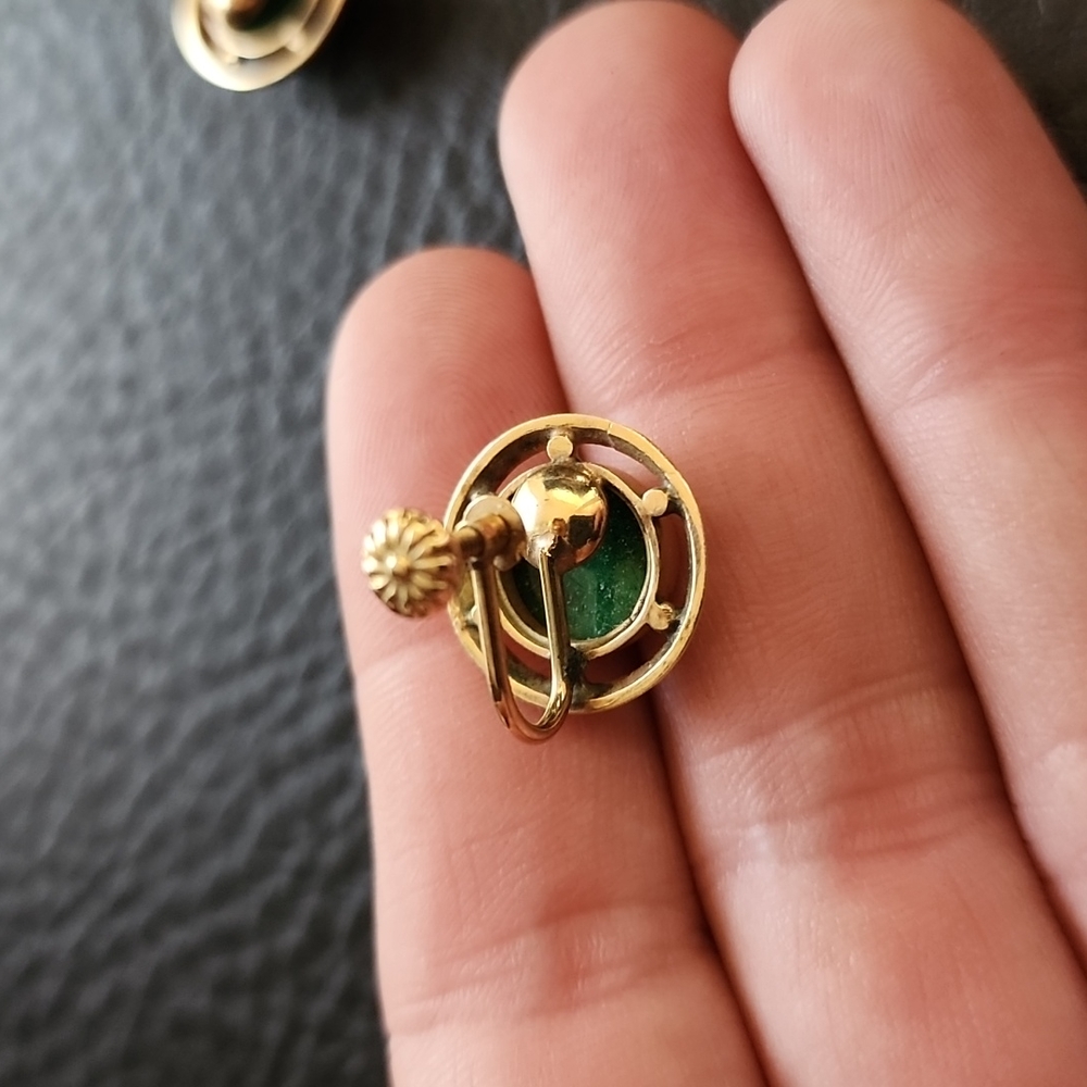 VTG screw-back earrings - Picture 6 of 7